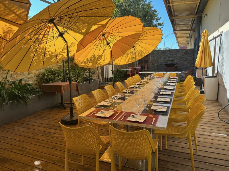 Privatisation partielle d’un restaurant pour déjeuner d’anniversaire pour 20 personnes à Vendargues proche de Montpellier